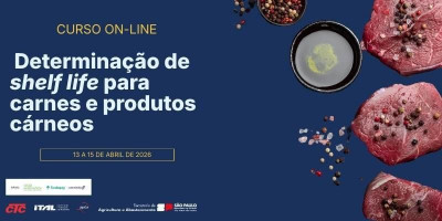 Curso On-line: Determinação de shelf life de carnes in natura e produtos cárneos