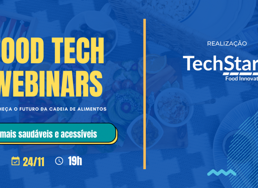 Imagem: Food Tech Webinars: Soluções mais saudáveis e acessíveis para alimentos