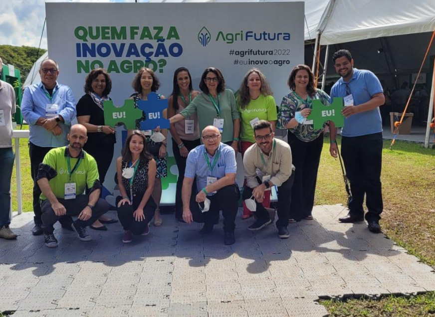 Imagem: Conexão.f marcou presença no AgriFutura 2022