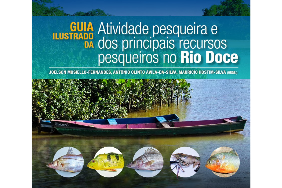 Imagem: 'Guia Ilustrado da Atividade Pesqueira no Rio Doce' reforça a importância da pesca na região após o desastre em Mariana (MG)