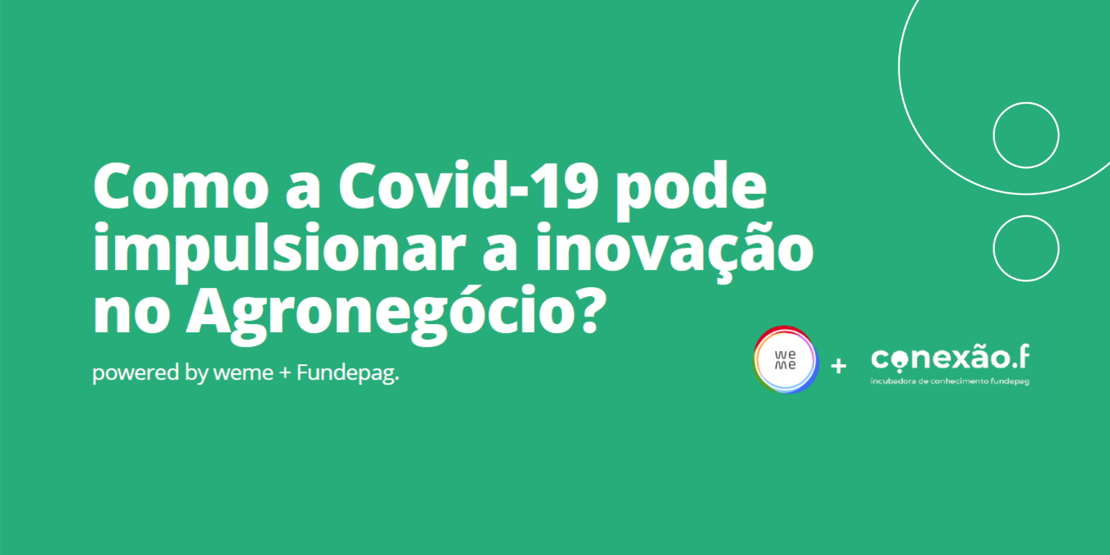 Imagem: Infográfico: Como a Covid-19 pode impulsionar a inovação no Agronegócio?