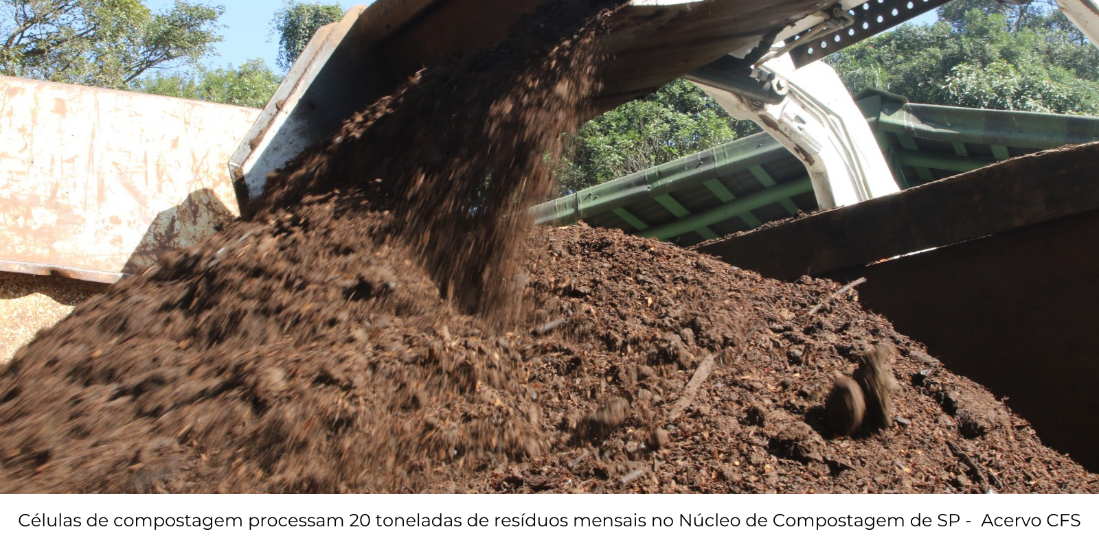 Núcleo de compostagem em São Paulo transforma resíduos orgânicos em tecnologia sustentável